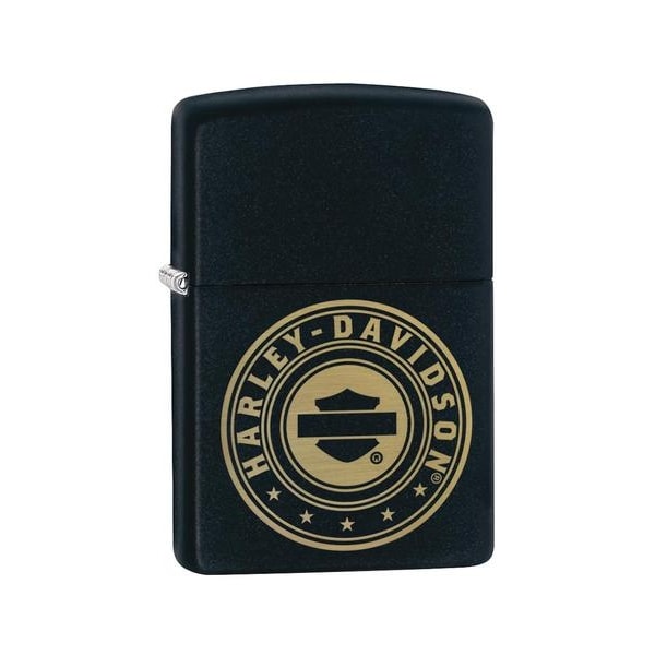 Zippo 2023 Zippo Black Matte Harley Davidson ZIP-49197 - main